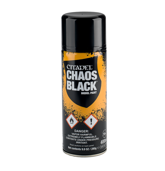 Citadel - Spray Paint - Chaos Black (8133830181111)