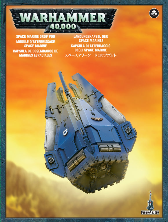 Warhammer 40k - Space Marines: Drop Pod (8351779815671)