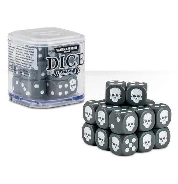 Warhammer - Dice Cube - Grey (8093264642295)