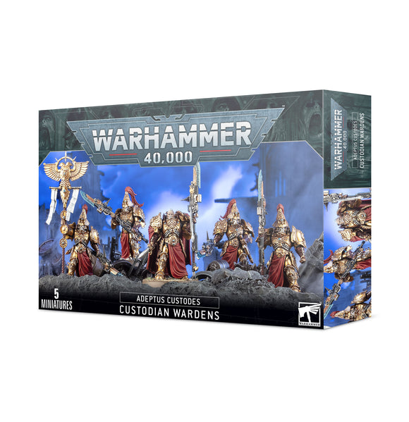 Warhammer 40k - Adeptus Custodes: Custodian Wardens (8094250270967)