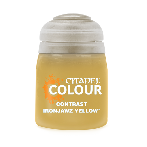 Citadel - Paint - Ironjawz Yellow - 18ml - Contrast (8308834861303)
