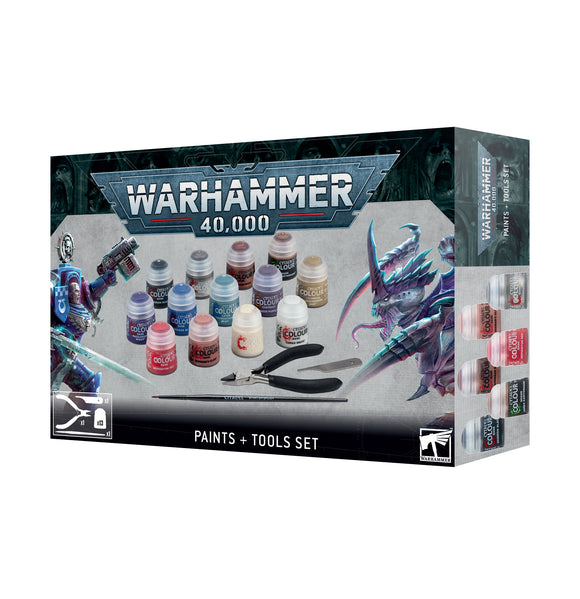 Warhammer 40k - Paints & Tools Set (8094266458359)