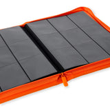 Vault X - eXo-Tec - 9 Pocket Zip Binder - Just Orange (8053050310903)