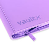 Vault X - eXo-Tec - 12 Pocket Zip Binder - Purple (7943260078327) (7943597818103)