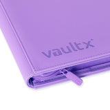 Vault X - eXo-Tec - 9 Pocket Zip Binder - Purple (7943260766455) (7943598244087)