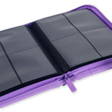 Vault X - eXo-Tec - 4 Pocket Zip Binder - Purple (8069149425911)