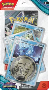 Pokemon - Premium Checklane Blister: Kingdra - Scarlet & Violet Twilight Masquerade (8140304220407)