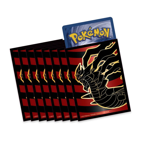 Card Sleeves - Paldea Evolved - Giratina Sleeves - QTY: 65 Cosmic Collectables UK Card Sleeves - Paldea Evolved - Giratina Sleeves - QTY: 65 Cosmic Collectables UK