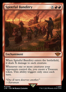 MTG - LOTR: Tales of Middle Earth - 0149 : Spiteful Banditry (Foil) (7945471721719)