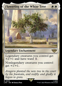 MTG - LOTR: Tales of Middle Earth - 0015 : Flowering of the White Tree (Foil) (7945477816567)