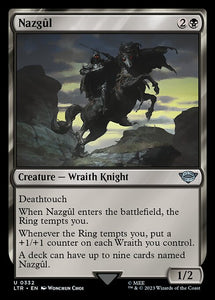 MTG - LOTR: Tales of Middle Earth - 0332 : Nazgul (Non Foil) (7945472770295)