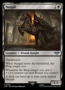 MTG - LOTR: Tales of Middle Earth - 0335 : Nazgul (Non Foil) (7945472901367)