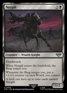 MTG - LOTR: Tales of Middle Earth - 0338 : Nazgul (Non Foil) (7945472934135)