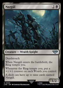 MTG - LOTR: Tales of Middle Earth - 0339 : Nazgul (Non Foil) (7945472966903)