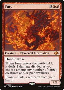 MTG - Modern Horizons - 126/303 : Fury (Non Foil) (7944864137463)