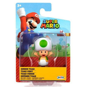 Mario - Green Toad - 4" Action Figure - World of Nintento (7967382601975)
