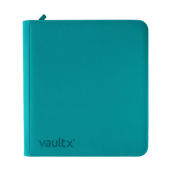 Vault X - eXo-Tec - Premium 12 Pocket Zip Binder XL - Teal