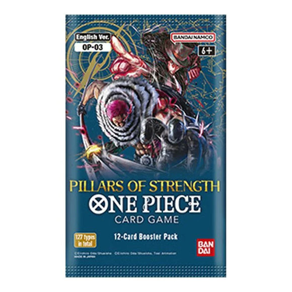 One Piece Card Game - OP03 Pillars of Strength - Booster Pack (12 Cards) (7858837258487)