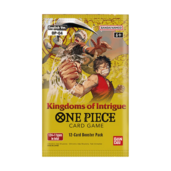 One Piece Card Game - OP04 Kingdoms of Intrigue - Booster Pack (12 Cards) (7908218831095)