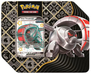 Pokemon - Iron Treads ex - Scarlet & Violet Paldean Fates - 7" Tin (8085314175223)