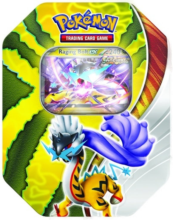 Pokemon - Raging Bolt ex - Paradox Destinies - Tin (9528347885815)