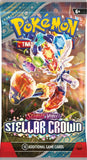 Pokemon - 4x Booster Packs (Artset) - Scarlet & Violet Stellar Crown (8373748596983)