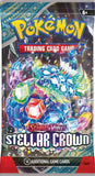 Pokemon - 4x Booster Packs (Artset) - Scarlet & Violet Stellar Crown (8373748596983)