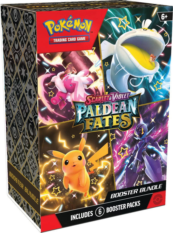Pokemon - Scarlet & Violet Paldean Fates - Booster Bundle (6 Packs) (8036091953399)