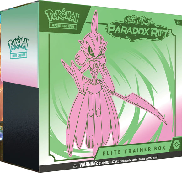 Pokemon - Elite Trainer Box - Iron Valiant - Scarlet & Violet Paradox Rift (7963834384631)