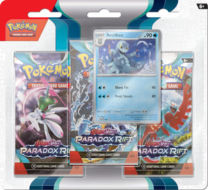 Pokemon - 3 Pack Blister: (Arctibax) - Scarlet & Violet Paradox Rift (7963827896567)