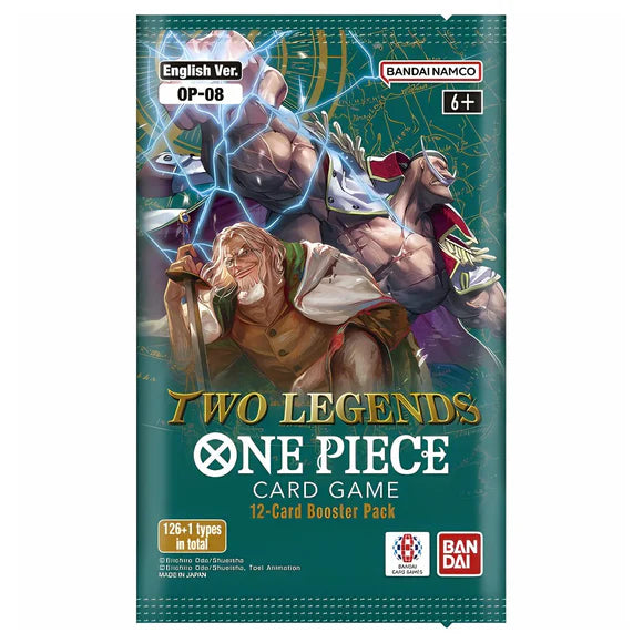 One Piece Card Game - OP08 Two Legends - Booster Pack (12 Cards) (9542014697719)