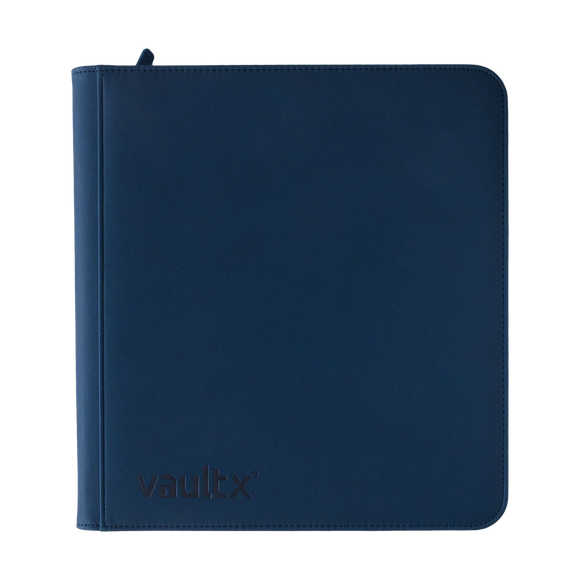 Vault X - eXo-Tec - Premium 12 Pocket Zip Binder XL - Blue