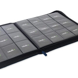 Vault X - eXo-Tec - Premium 12 Pocket Zip Binder XL - Blue