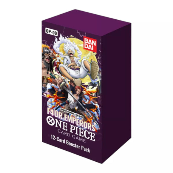 One Piece Card Game - DP06 - The Four Emperors - Double Pack - (2 Packs) (8295539376375)