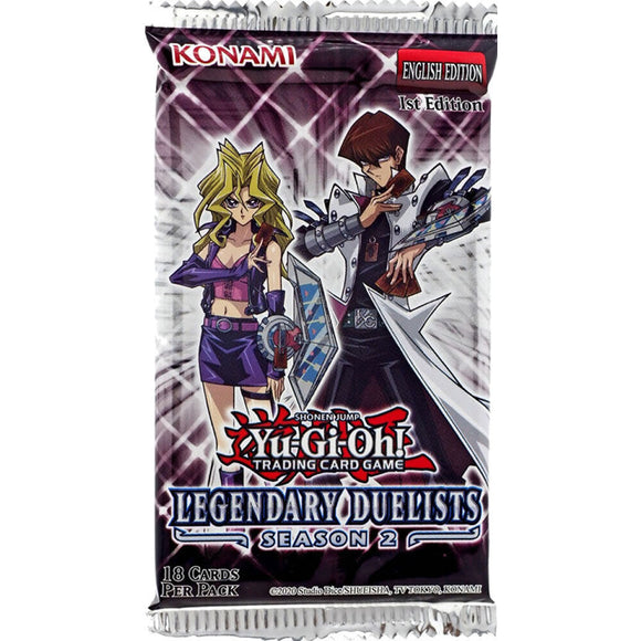 Yu-Gi-Oh! - Booster Pack (18 cards) - Legendary Duelists: Season 2 (1st edition) (8075728781559)