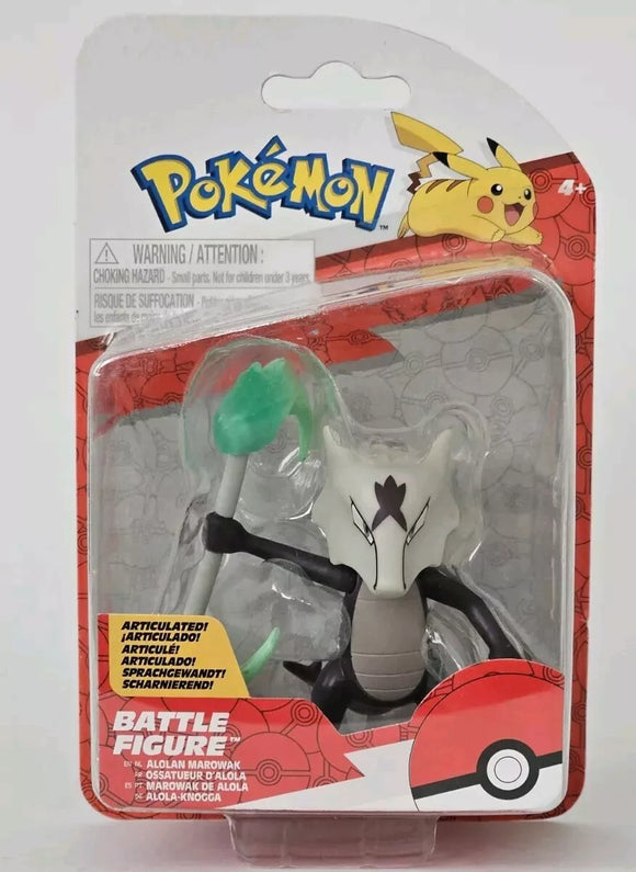 Pokemon - Battle Figure - Alolan Marowak (9513145532663)