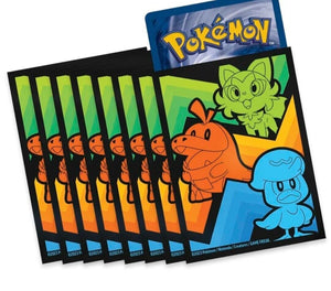 Card Sleeves - Paldea Evolved - Sprigatito, Fuecoco & Quaxly Sleeves - QTY: 65 (7966967038199)