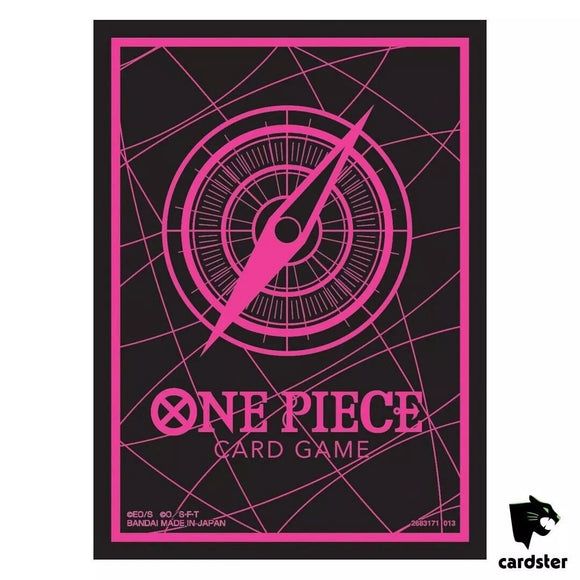 One Piece Card Game - Card Sleeves - Pink Card Back (8407236346103)