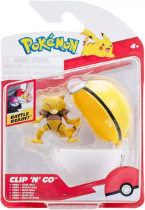 Pokemon - Clip' N' Go - Abra & Level Ball (9527505780983)