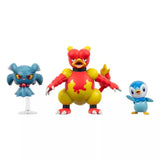 Pokemon - Battle Figure Set - Piplup, Misdreavus & Magmar (9511330742519)