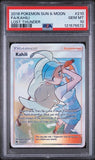 PSA - Pokemon - Sun & Moon, Lost Thunder -210/214 : Kahili (Full Art) - PSA 10