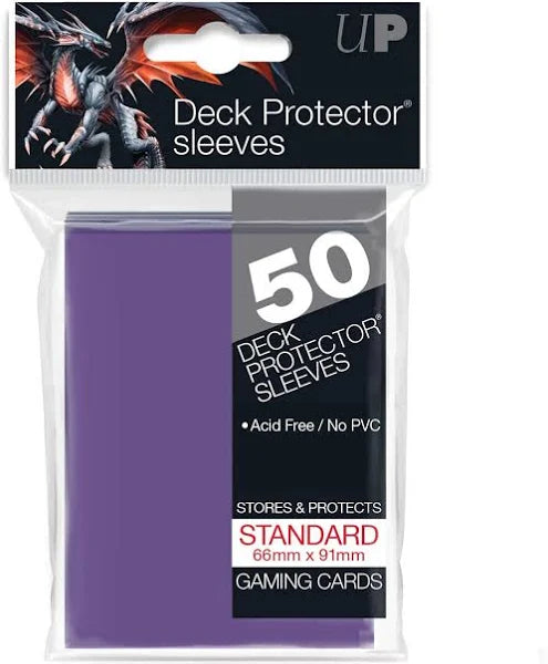 Sleeves - Ultra Pro - Standard Size - 50ct - Purple (7943304642807) (7943588872439)