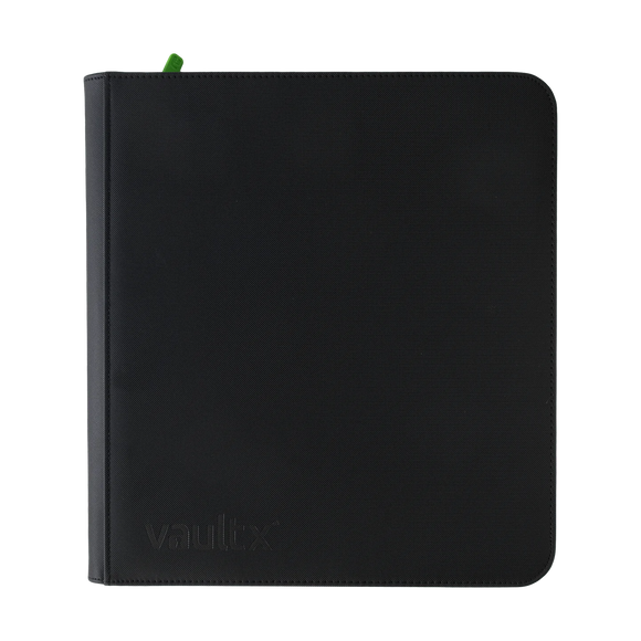 Vault X - eXo-Tec - Premium 12 Pocket Zip Binder XL - Black