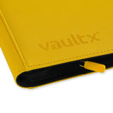 Vault X - eXo-Tec - Premium 12 Pocket Zip Binder XL - Yellow