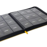 Vault X - eXo-Tec - Premium 12 Pocket Zip Binder XL - Yellow