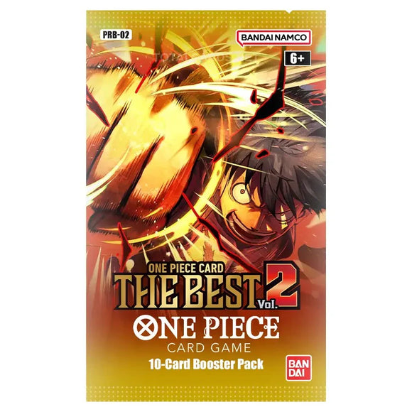One Piece Card Game - PRB-02 - The Best Vol.2 - Booster Pack - (10 Cards)