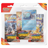 Pokemon - 3 Pack Blister: 2x Bundle - Scarlet & Violet Surging Sparks (9503172133111)