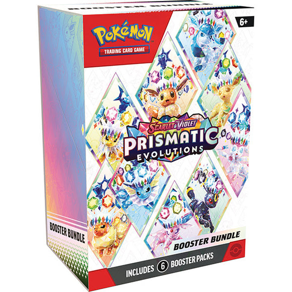 Pokemon - Scarlet & Violet Prismatic Evolutions - Booster Bundle  *2pp Limit* (14874757038461)