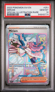 PSA - Pokemon - Scarlet & Violet - 251/198 : Mirium (Alt Art) - PSA 10 (8071513342199)