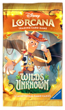 Disney Lorcana Card Game - Wilds Unknown - Booster Packs (12 Cards)